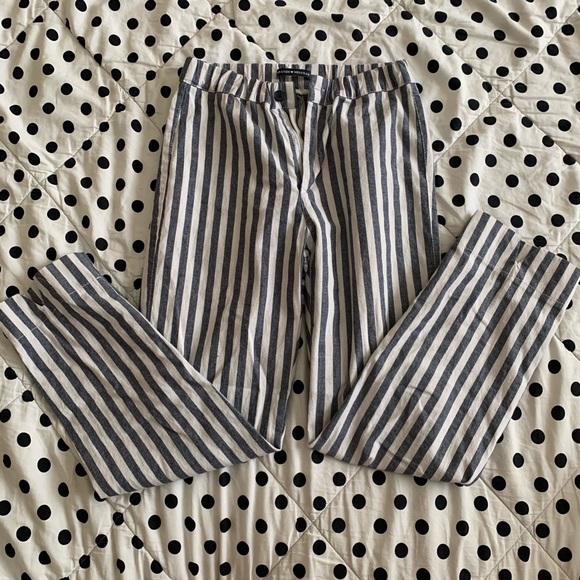 Brandy Melville Pants - Brandy Melville striped Tilden pant